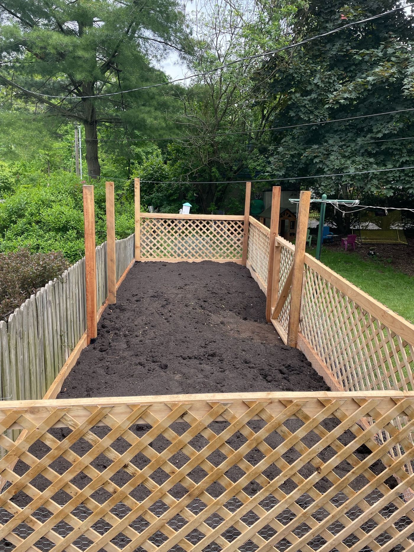 Timber retaining wall installation