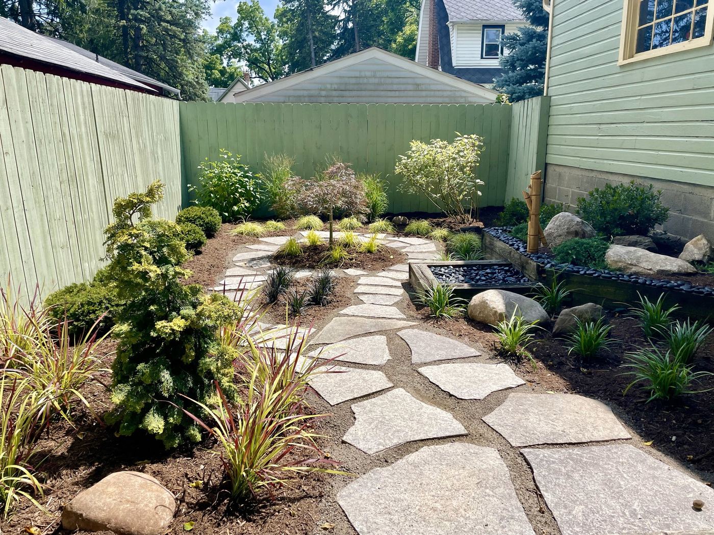 Japanese garden design