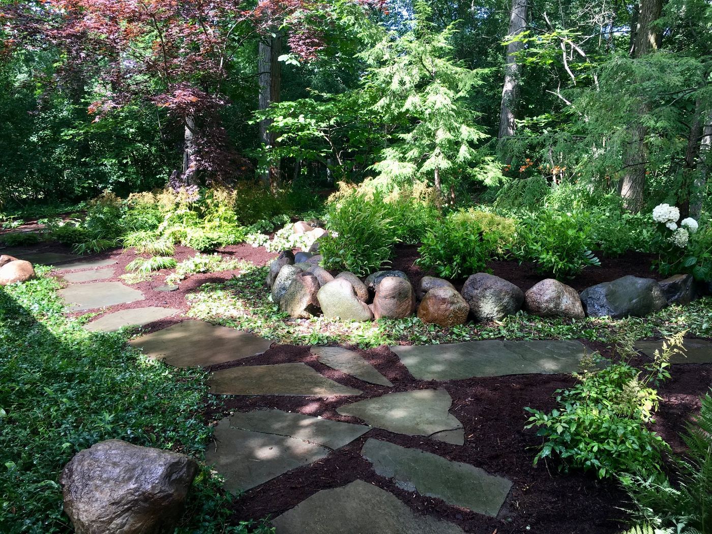 Completed garden makeover